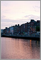Sunset over the Liffey