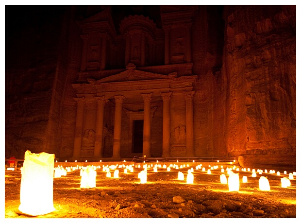 Petra at Night