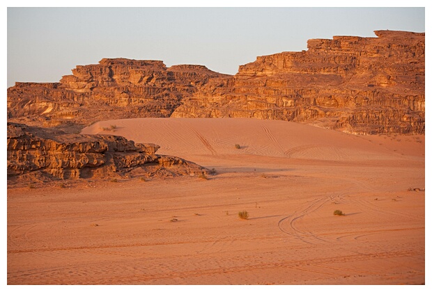Sunrise in Wadi Rum