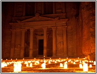 Petra at Night