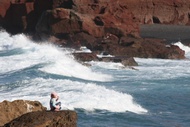 Mirando las Olas