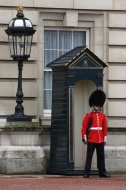 Haciendo guardia en Buckingham