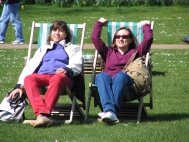Descansando en Saint James Park
