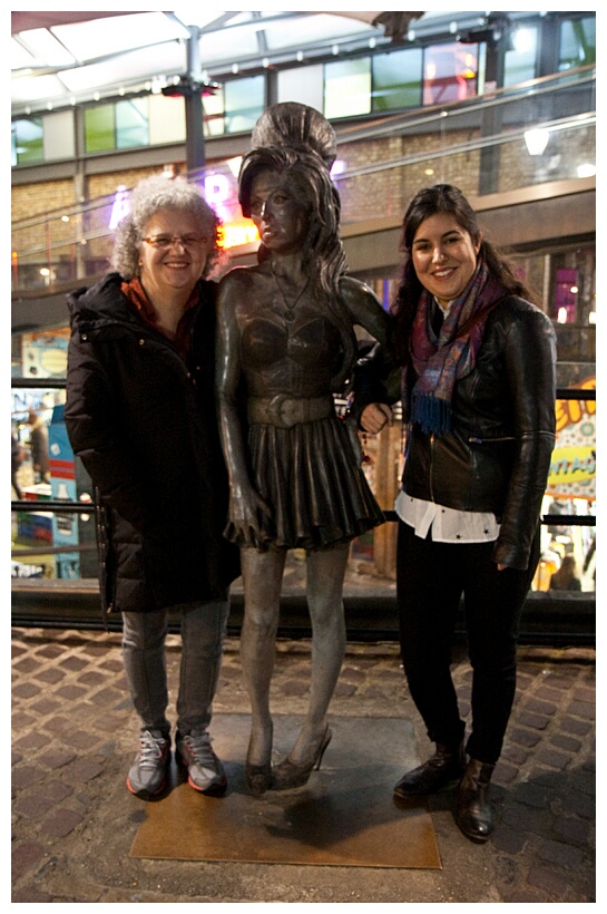 With Amy Winehouse