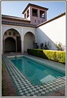 Patio de la Alcazaba