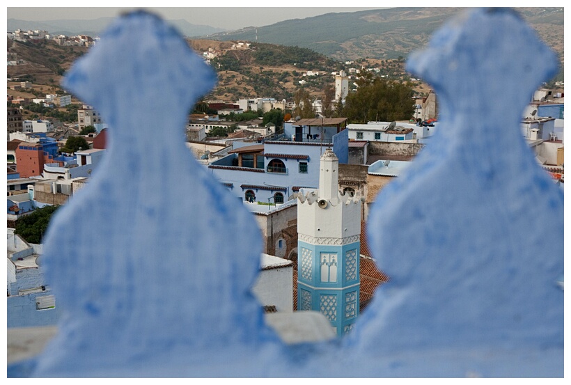 Blue-White Painted