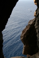 Hole to the see