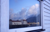 Reflects at the Window
