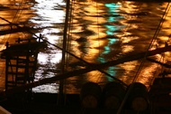 Lights in water