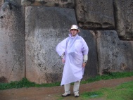 Alberto en Sacsayhuaman