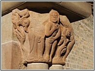 Capitel de Adn y Eva