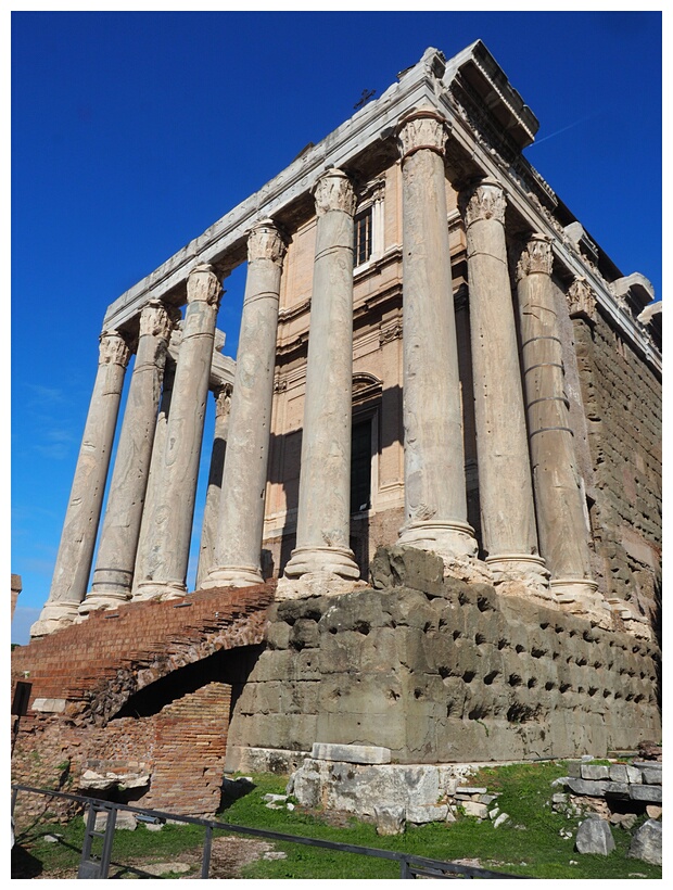 The Temple of Antonino and Faustina