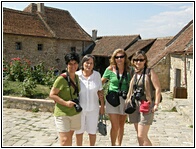 Toursits in Rasnov
