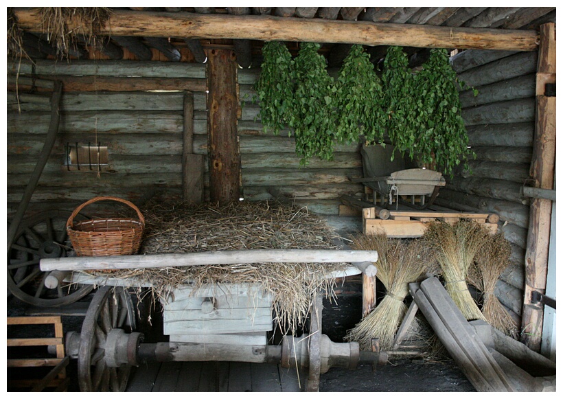 Log House Interior