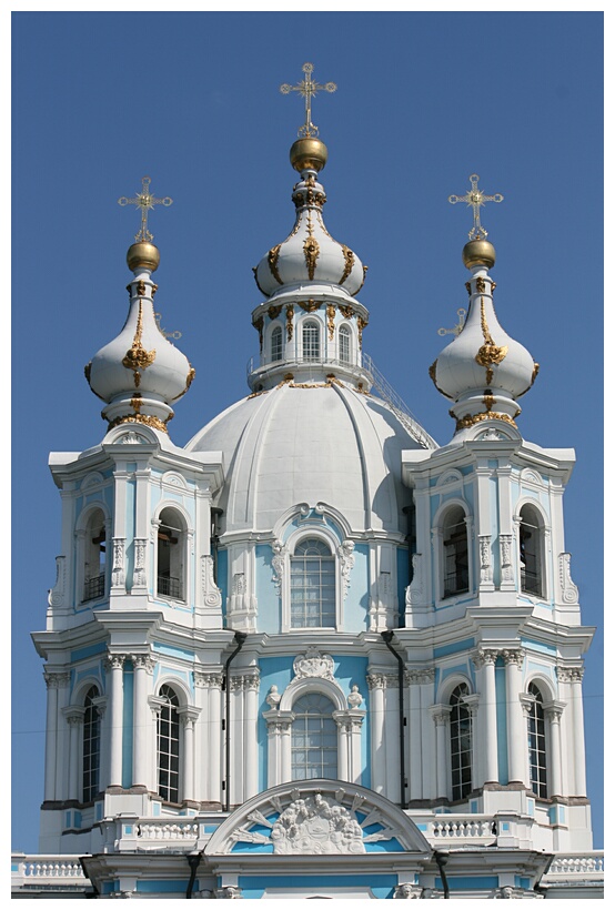 White and Sky-Blue