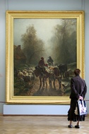 Contemplating a Masterpiece