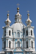 White and Sky-Blue