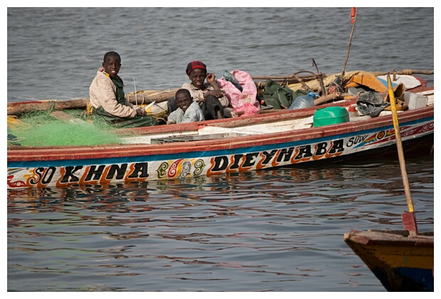 Senegales Pirogue