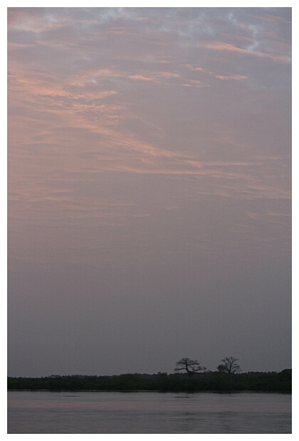 Sunset at Saloum