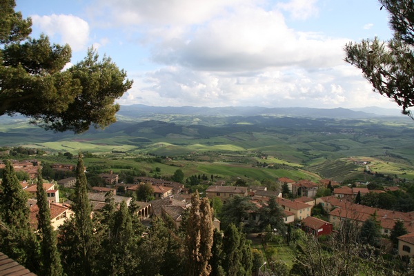 Vista desde Volterra