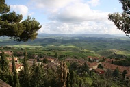 Vista desde Volterra