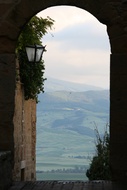 Portal al Valle de Orcia