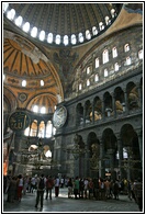 Tourists in Ayasofya