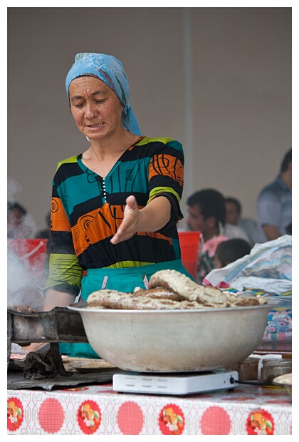 Chorsu Bazaar Seller