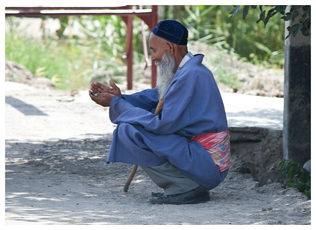 Holy Man Begging
