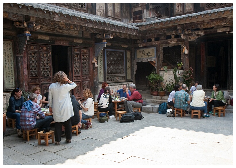Eating in Tuanshan